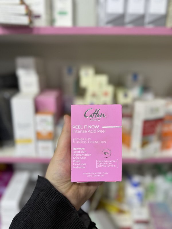 O Cotton Mixturas Peel It Now Intense Acid Peel